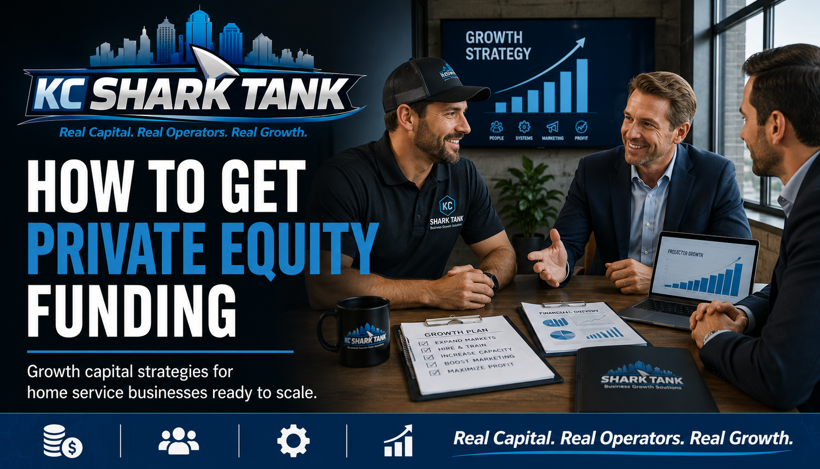 private equity funding for home service businesses by KC Shark Tank